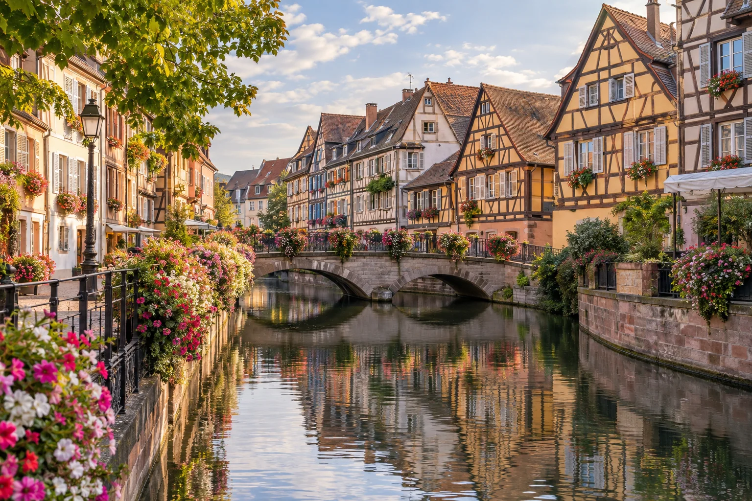 Colmar’ın Renkli Sokakları